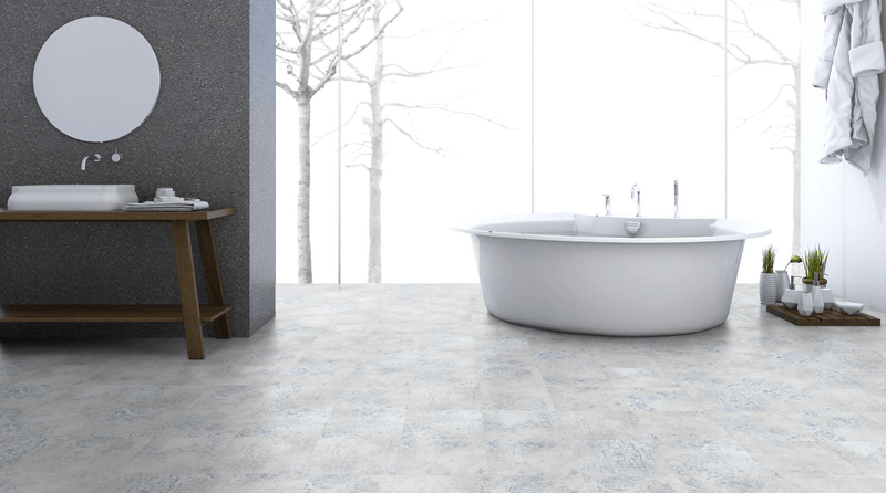 Vinylová podlaha Expona Domestic 5869 Blue Stencil Concrete