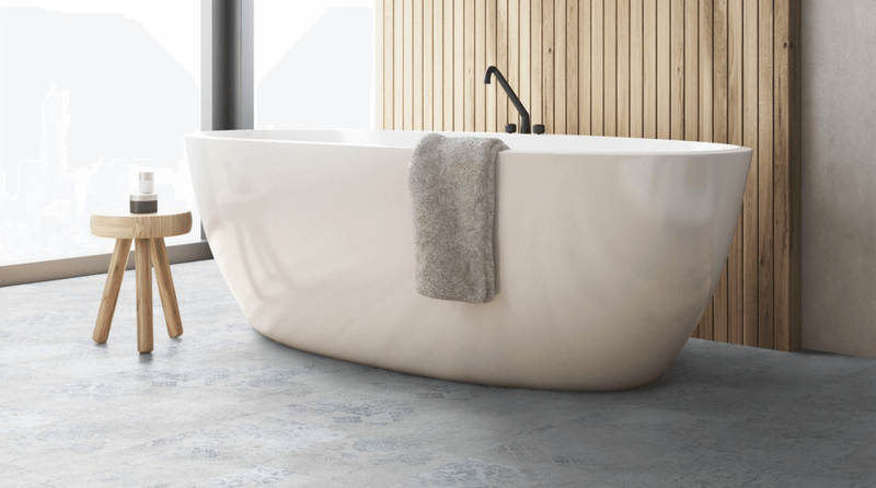 Vinylová podlaha Expona Domestic 5869 Blue Stencil Concrete